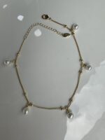 Gold inci uçlu halhal