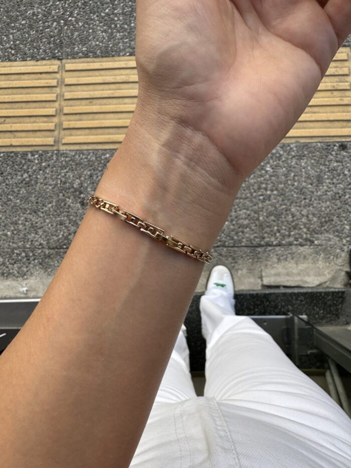 Gold renk taşlı bileklik