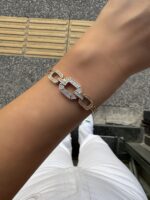 Gold renk taşlı bileklik