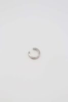 Silver renk taş detaylı ince earcuff (kıkırdak)küpe