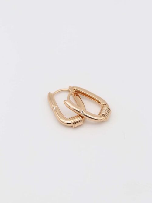 Gold renk u küpe (20mm)