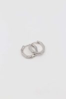 Silver renk köşeli halka küpe(15mm)