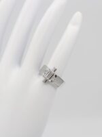 Silver renk serçe parmak yüzüğü