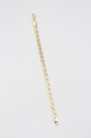 Gold 14k renk zincir bileklik (21cm)