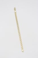 Gold 14k renk zincir bileklik (19cm)