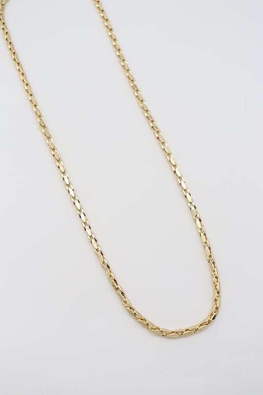 Gold 14k sarısı uzun kolye (60cm)