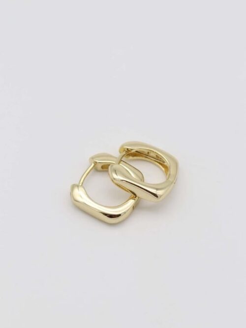 Gold 14k renk u küpe (12mm)