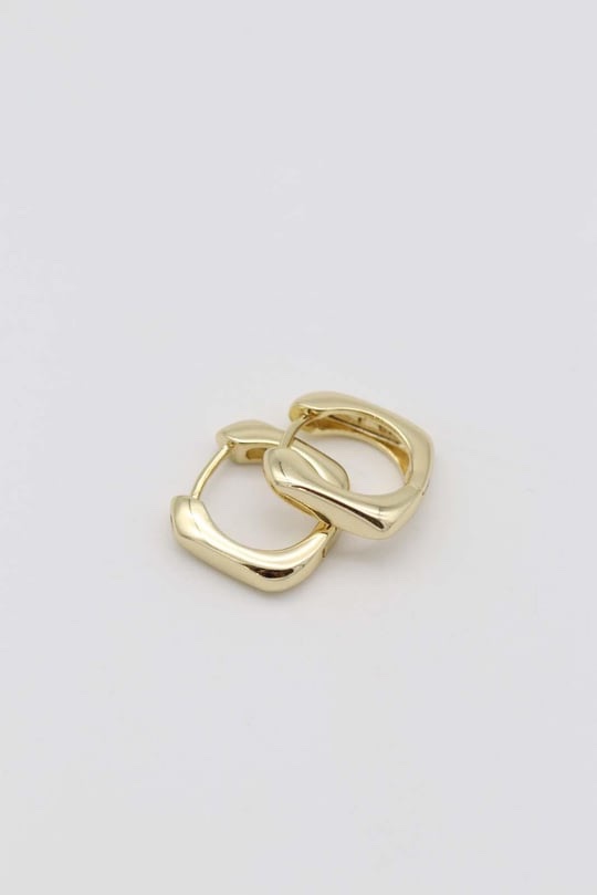 Gold 14k renk u küpe (12mm)