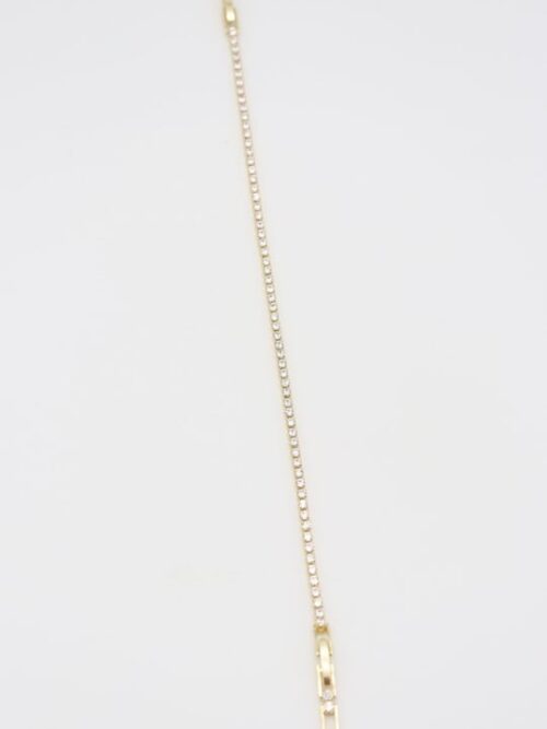 Gold 14k renk su yolu bileklik