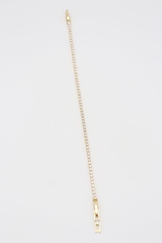 Gold 14k renk su yolu bileklik