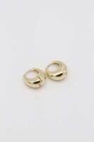 Gold 14k renk sepet küpe (12mm)