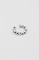 Silver renk top top kıkırdak (earcuff) tekli küpe