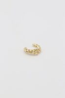 Gold 14k renk burgu kıkırdak (earcuff) küpe