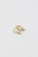 Gold 14k renk halka küpe (15mm)