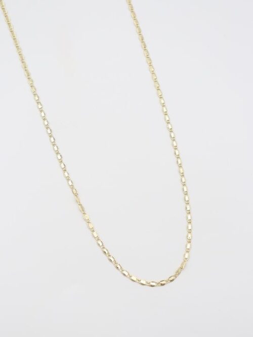 Gold renk klasik zincir kolye (50cm)