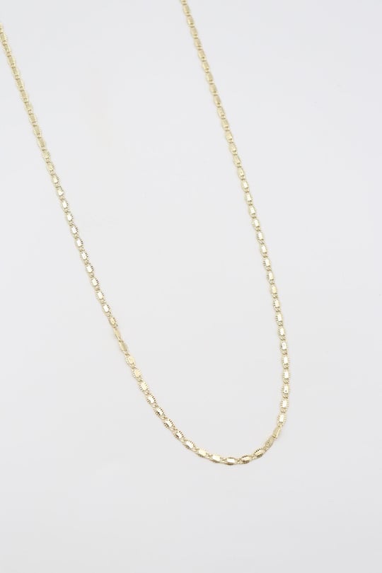 Gold renk klasik zincir kolye (50cm)