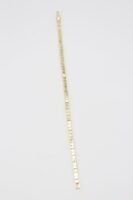 Gold renk mini küp küp bileklik