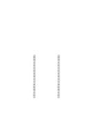 Silver renk su yolu küpe 2mm