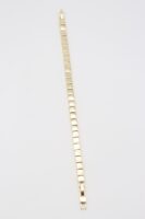 Gold renk plaka bileklik