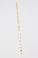 Gold renk yıldız plaka bileklik