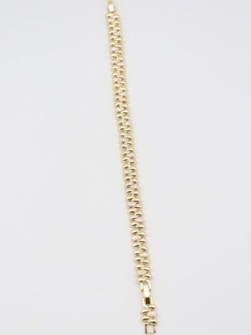 Gold renk mini damla bileklik