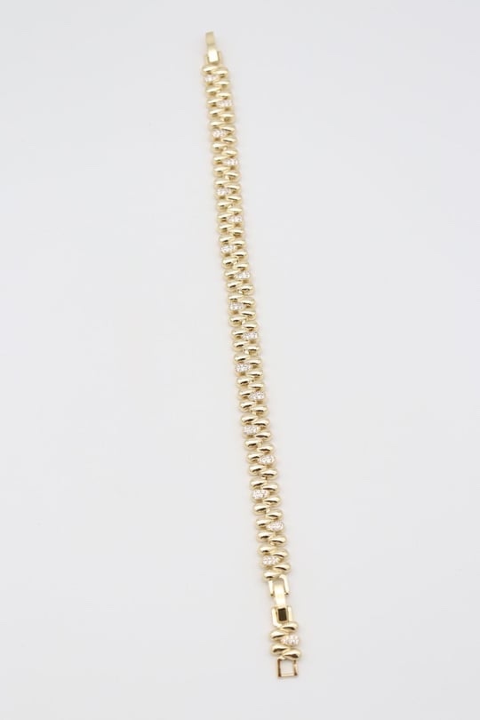 Gold renk mini damla bileklik