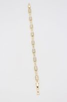 Gold renk taş detaylı tasarım bileklik