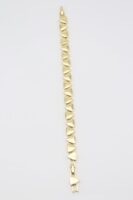 Gold renk üçgen tasarım bileklik