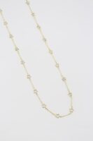 Gold renk yıldız kolye