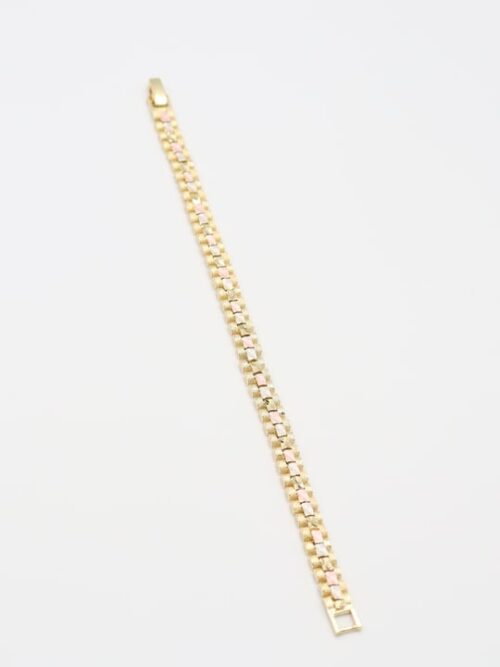 Gold renk kordon görünümlü bileklik