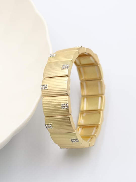 Gold renk esnek kelepçe bileklik