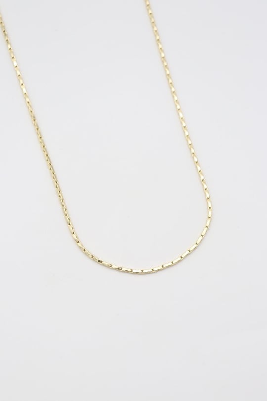 Gold renk ince zincir kolye