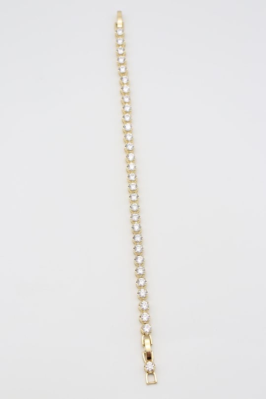 Gold renk su yolu bileklik