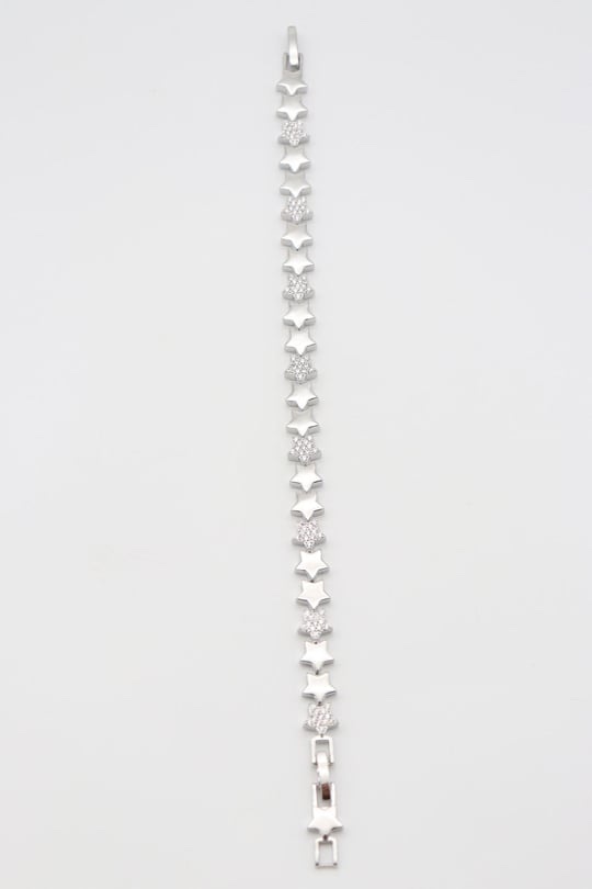 Silver renk yıldız bileklik