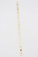 Gold renk petek desenli bileklik