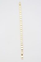 Gold renk kare kare bileklik