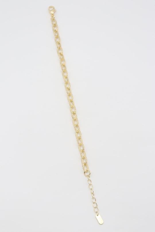 Gold renk içiçe zincir bileklik