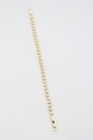 Gold renk mini taş detaylı yıldız bileklik