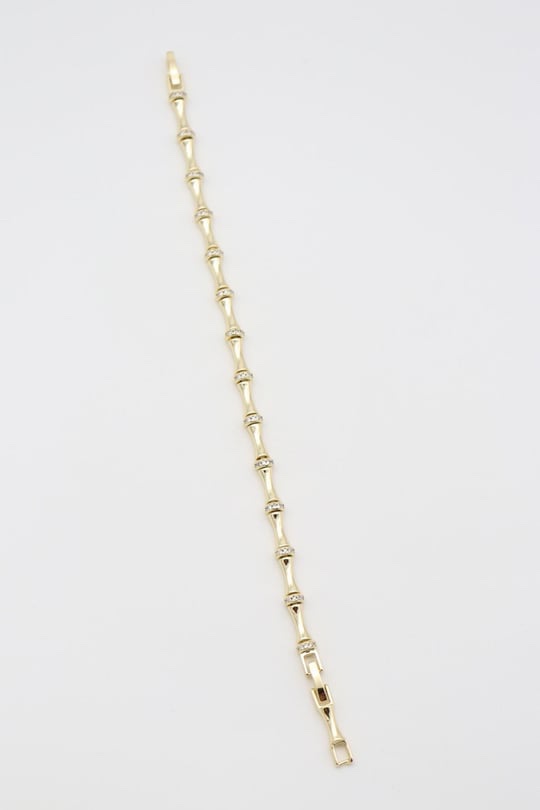 Gold renk ince plaka bileklik