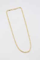 Gold renk desenli zincir kolye