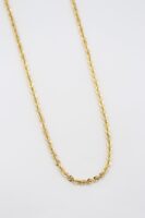 Gold renk burgu zincir kolye