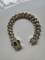 Gold renk taşlı gurmet bileklik