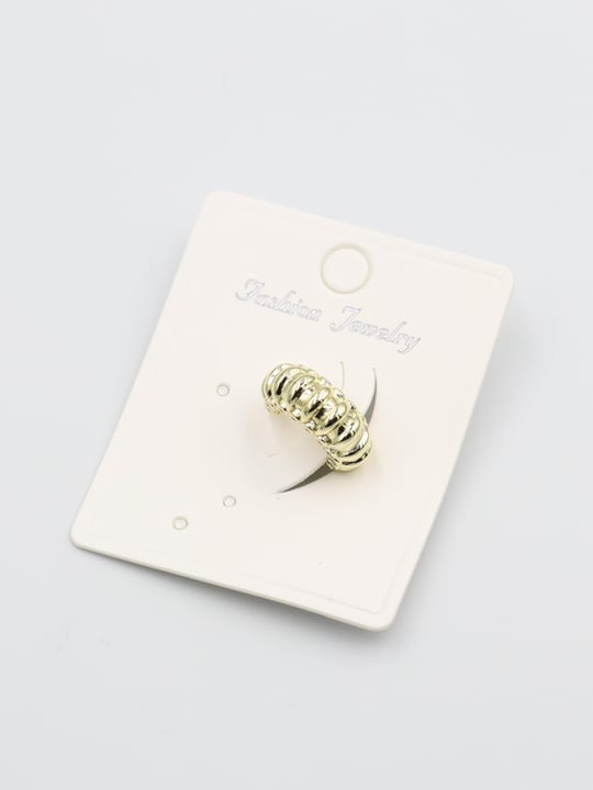 Gold renk burgu kıkırdak (earcuff) küpe