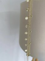 Gold renk pul pul çoklu bileklik