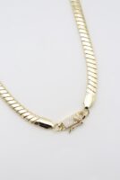 Gold renk klipsi taşlı kolye