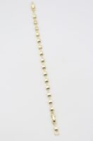 Gold renk kare plaka bileklik