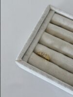 Gold renk yıldız uçlu yüzük (ayarlamalı)