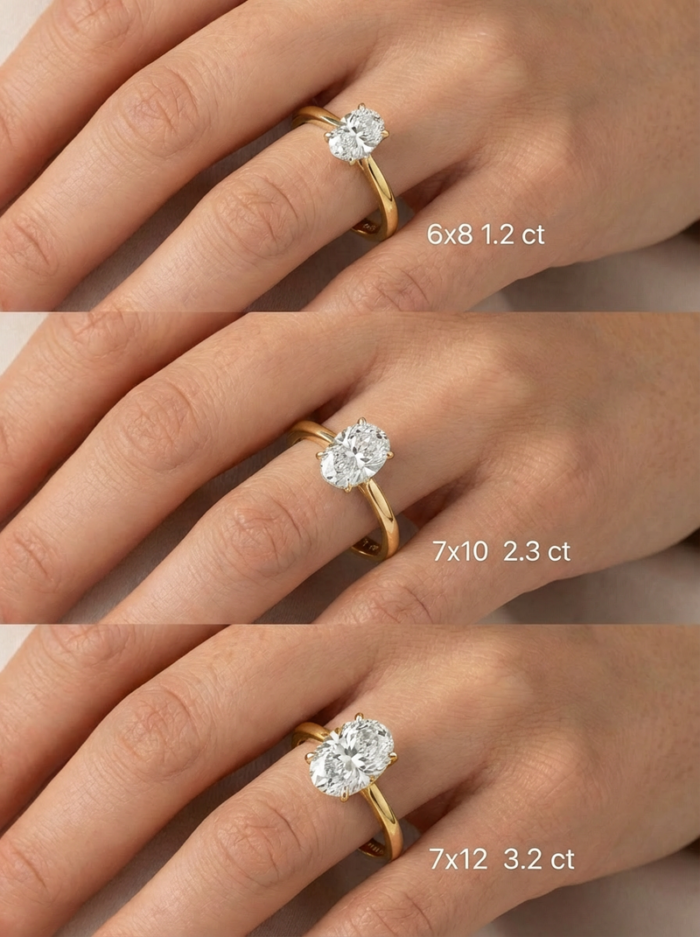 1.2CT | Oval Kesim Yüzük
925 Gümüş
Pırlanta montür ve işçiliğiyle üretilmiştir