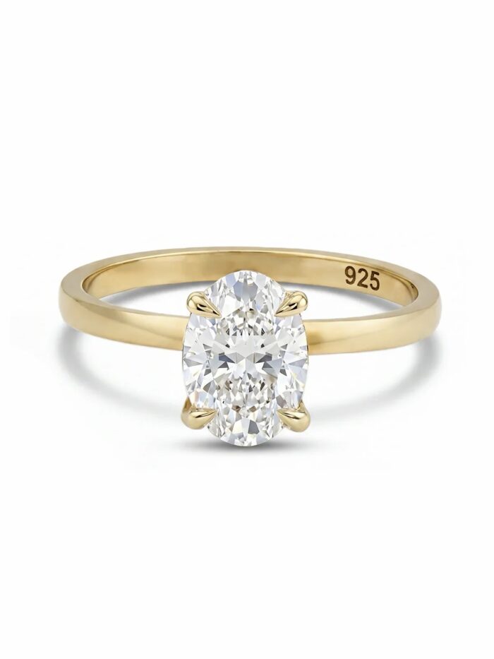 1.2CT | Oval Kesim Yüzük
925 Gümüş
Pırlanta montür ve işçiliğiyle üretilmiştir