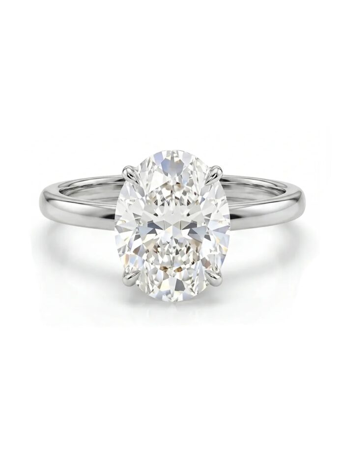 2.3CT | Oval Kesim Yüzük
925 Gümüş
Pırlanta montür ve işçiliğiyle üretilmiştir